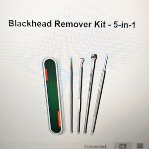NWT Blackhead Removal Kit 5 in 1 Skincare Beauty